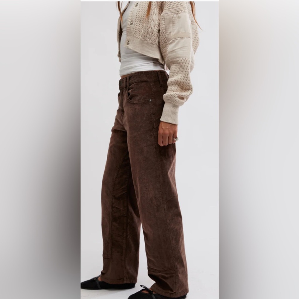 FREE PEOPLE x We The Free Risk Taker Mid-Rise Cord Jeans size 26 - Picture 6 of 11